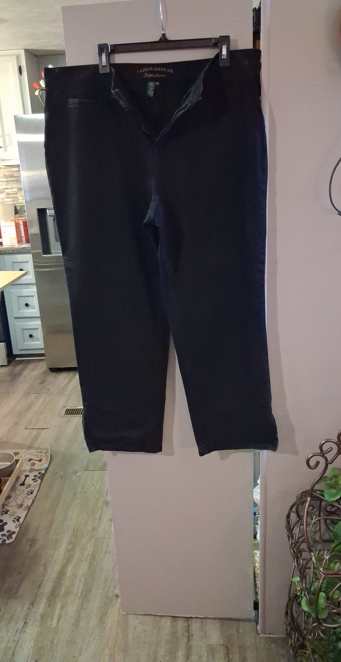 Ralph LaurenWomens Black Jeans